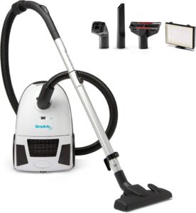 The Simplicity Jill Compact HEPA Canister Vacuum