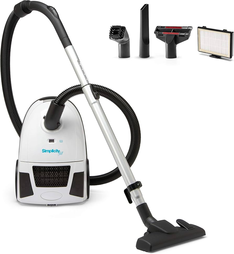 The Simplicity Jill Compact HEPA Canister Vacuum The Simplicity Jill Compact HEPA Canister Vacuum