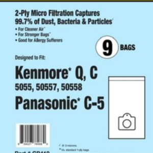 KENMORE TYPE C / Q BAGS 9PK