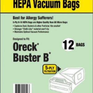 ORECK BUSTER B HEPA BAGS 12PK