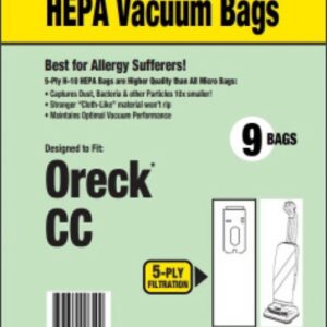 ORECK CC HEPA BAGS 9PK