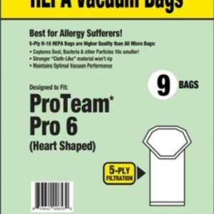 PROTEAM Pro 6 Heart Bags 9pk
