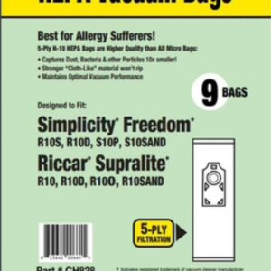 Riccar bags Green Collar (9 pack)