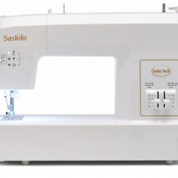 Sashiko machine and project (serger)