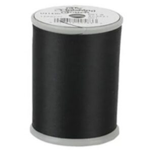 Finishing Touch White Bobbin Thread 100% Poly 60wt (black)