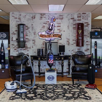 A picture of Home with Edison Vacuums
