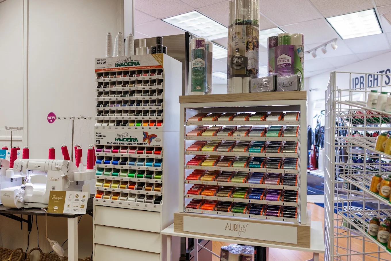 A picture of Where to Buy Quilting Fabric & Sewing Supplies in Brentwood, TN with Edison Vacuums