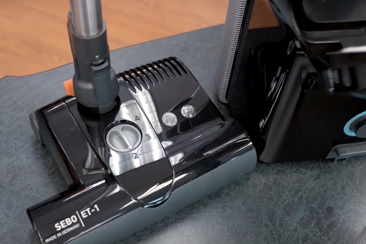A picture of Airbelt D4 Premium - All About SEBO's Flagship Canister with Edison Vacuums