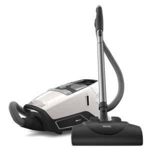 Miele Blizzard CX1 Cat & Dog Bagless Canister Vacuum with Powerhead, Lotus White