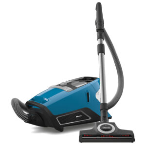 Miele Blizzard CX1 TurboTeam Bagless Canister Vacuum, Tech Blue
