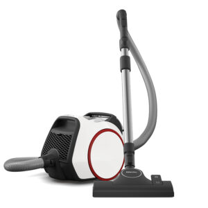 Miele Boost CX1 Compact Bagless Canister Vacuum, Lotus White