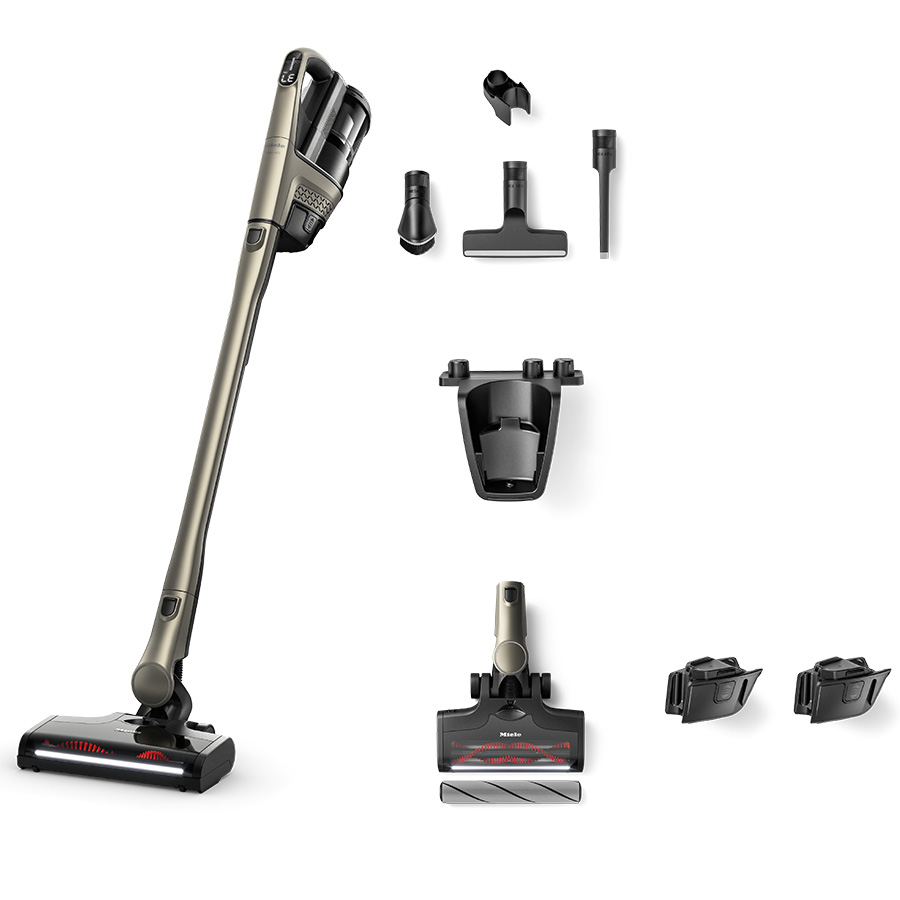 Miele Triflex HX3 Plus Cordless Stick Vacuum with Two Batteries, Titanium PF Miele Triflex HX3 Plus Cordless Stick Vacuum with Two Batteries, Titanium PF